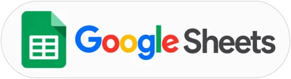 Google Sheets logo: data automatically in your spreadsheet